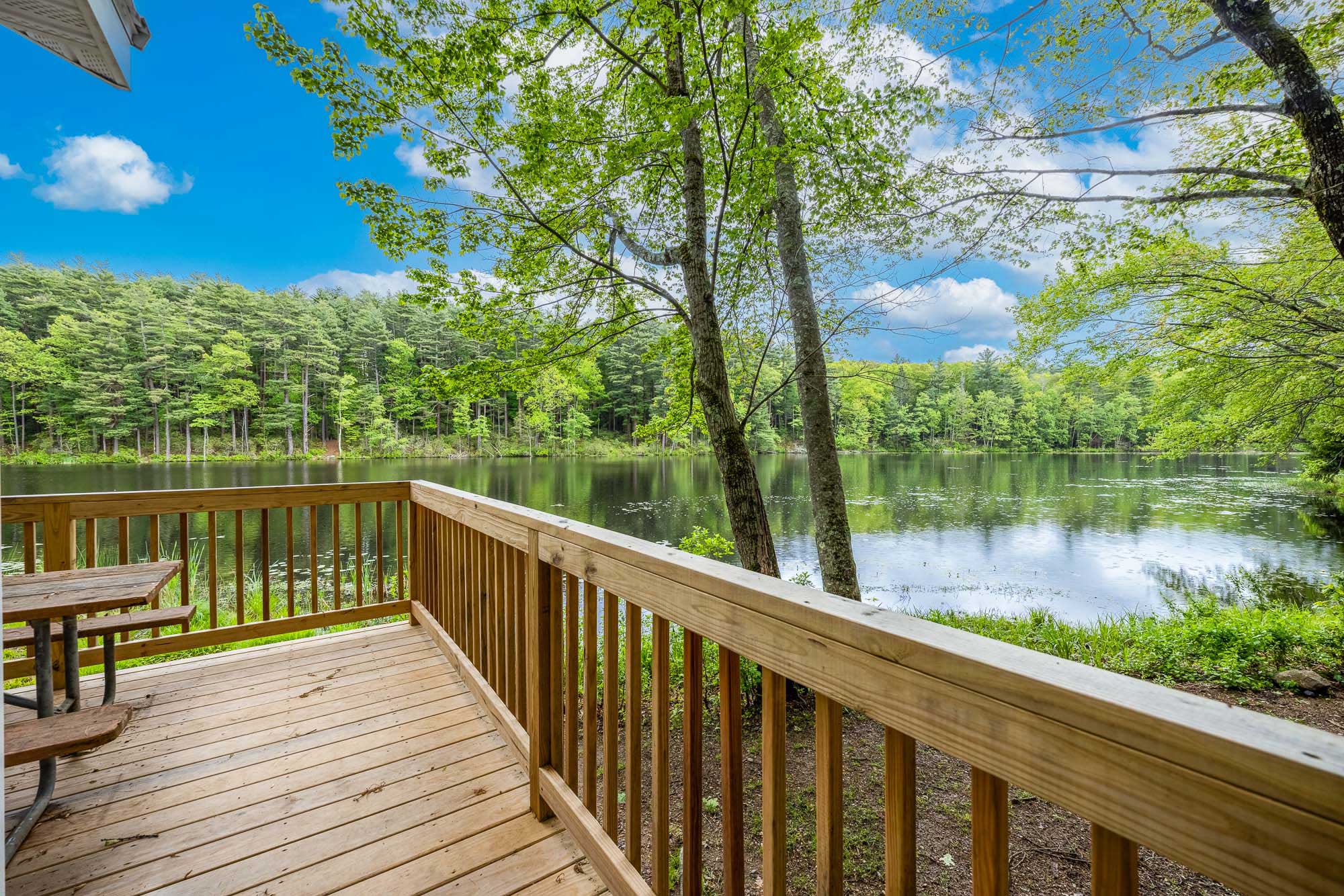 View from One Bedroom Cottage