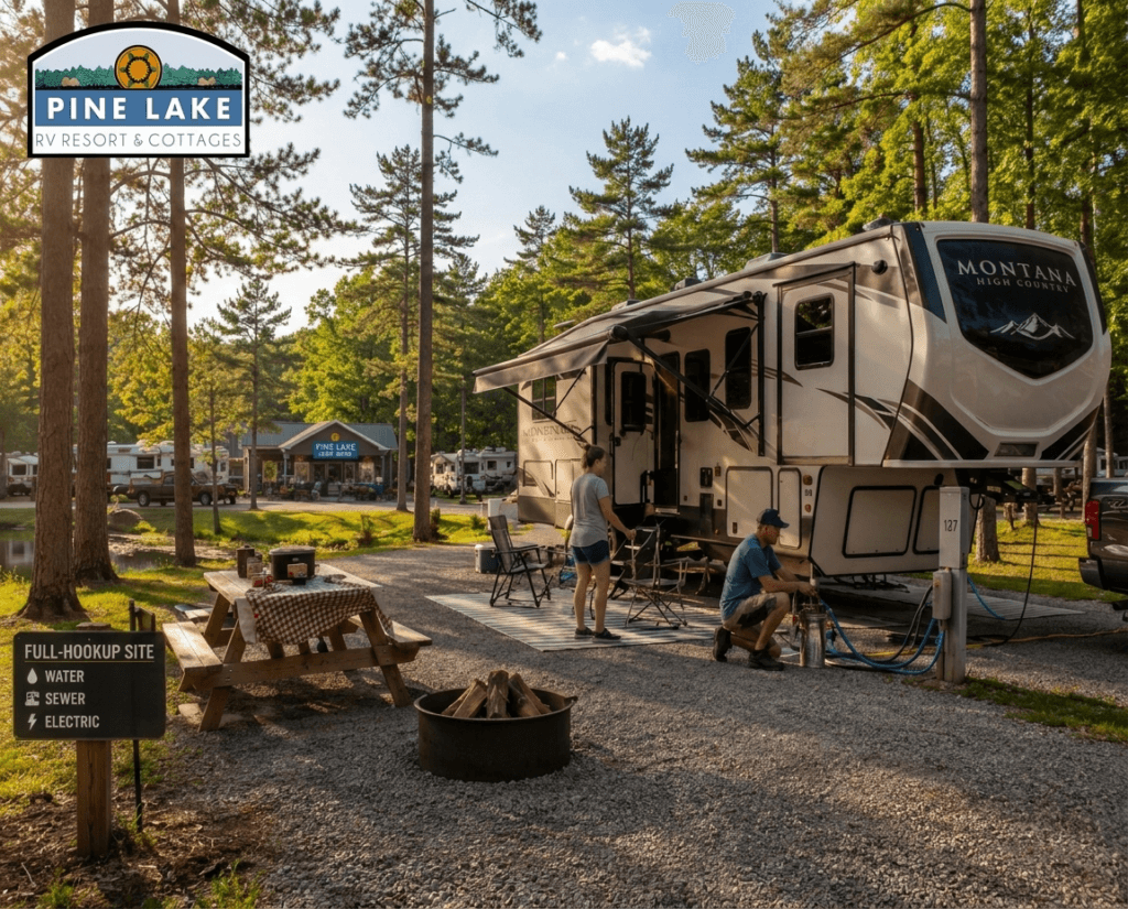 Full-Hookup RV Sites for Boston-Area Travelers