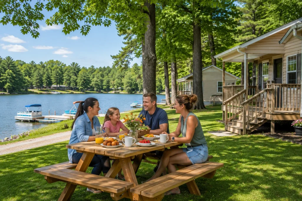 What every Pine Lake cottage includes