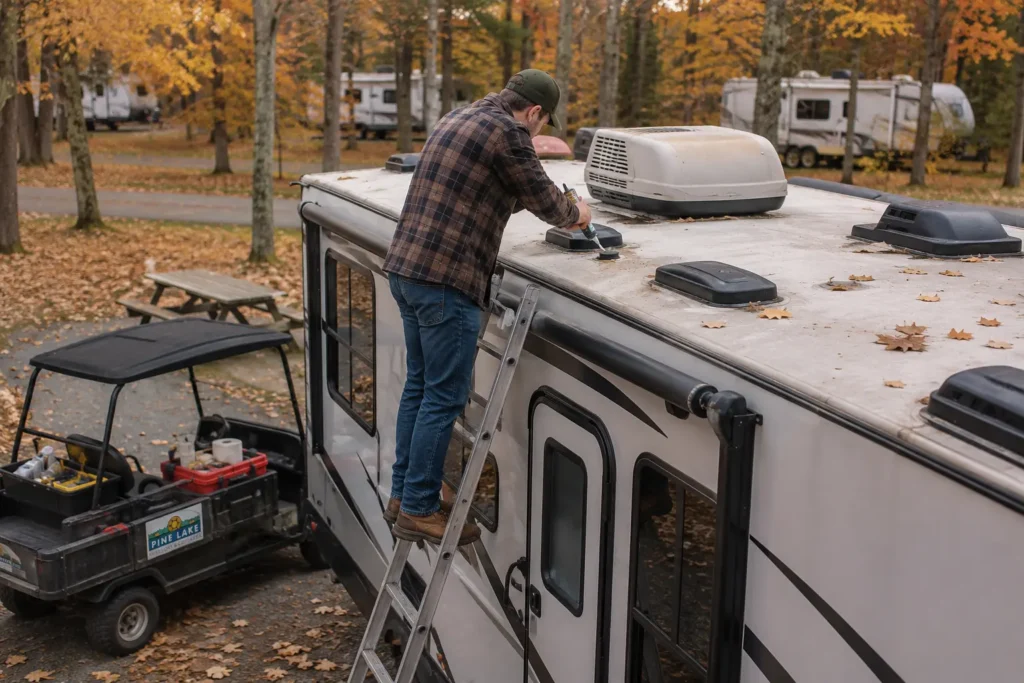 Start with the roof, not the tank